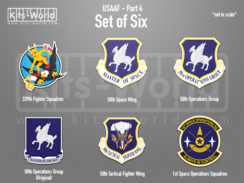 Kitsworld SAV Sticker Set - USAAF - Part 4  